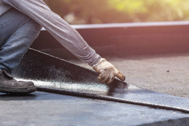 Professional Crawl Space Encapsulation technician working in Greentown, IN